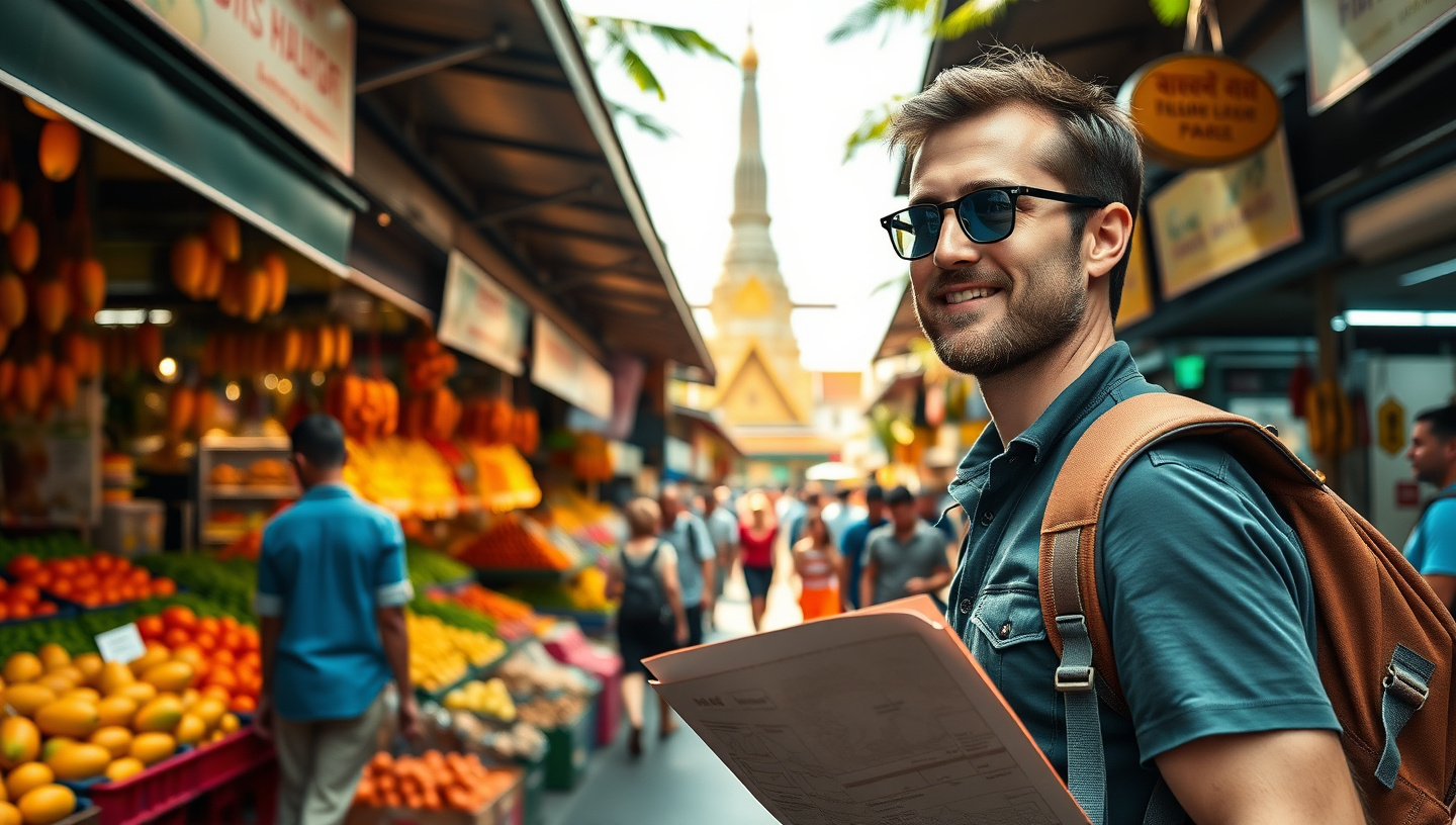 Expat life in a Thai city